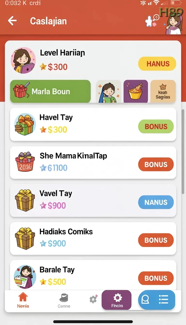 Screenshot Rainbow Reels